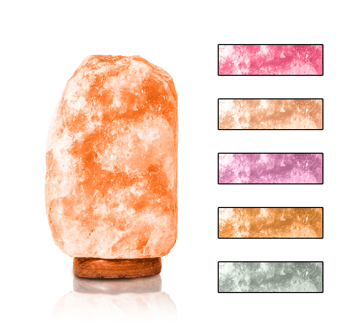 USB Multi-Color Salt Lamp