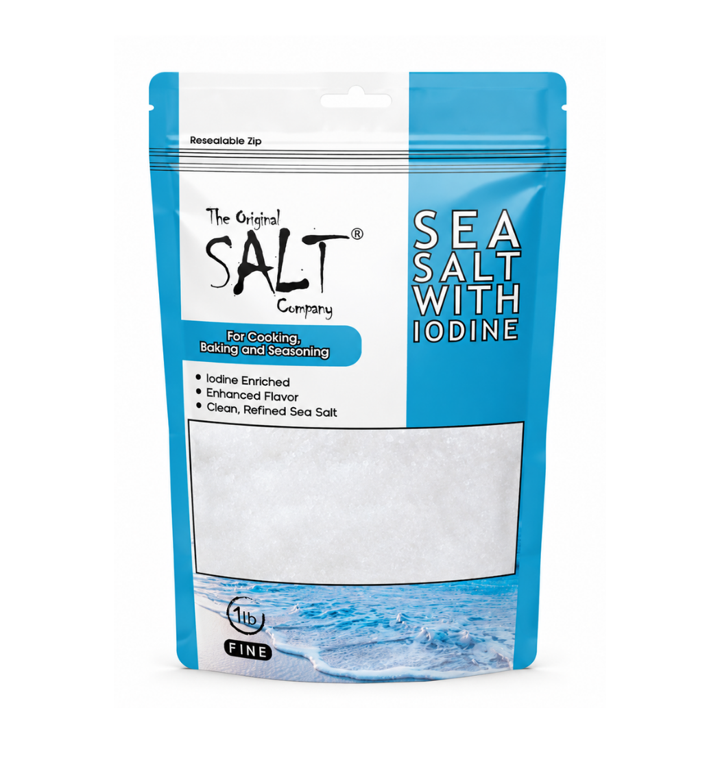 Pure Sea Salt 1lb Bag